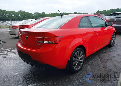 2012 Kia Forte Koup Sx z USA, uszkodzony, nr VIN KNAFW6A32C5477926